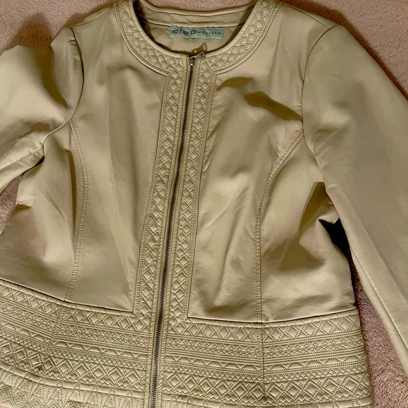 Faux leather jacket - Picture 1 of 6